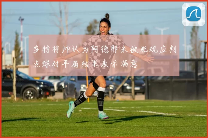 多特将帅认为阿德耶米被犯规应判点球对平局结果表示满意